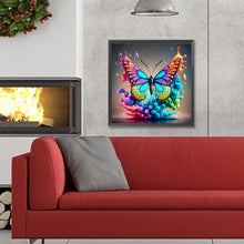 Load image into Gallery viewer, Diamond Painting - Full Round - Colorful Butterfly¡¤Colorful Mist (30*30CM)
