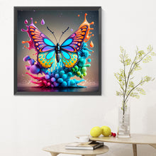 Load image into Gallery viewer, Diamond Painting - Full Round - Colorful Butterfly¡¤Colorful Mist (30*30CM)
