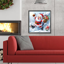 Load image into Gallery viewer, Diamond Painting - Full Round - broken wall santa (30*30CM)
