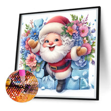 Load image into Gallery viewer, Diamond Painting - Full Round - broken wall santa (30*30CM)
