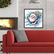 Load image into Gallery viewer, Diamond Painting - Full Round - broken wall santa (30*30CM)
