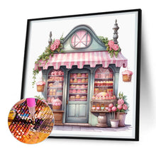 Load image into Gallery viewer, Diamond Painting - Full Round - Pink dessert shop trolley (30*30CM)
