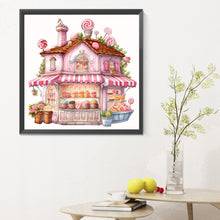 Load image into Gallery viewer, Diamond Painting - Full Round - Pink dessert shop trolley (30*30CM)
