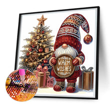 Load image into Gallery viewer, Diamond Painting - Partial Special Shaped - christmas gnome (30*30CM)
