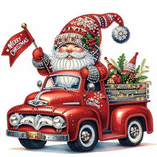 Load image into Gallery viewer, Diamond Painting - Partial Special Shaped - christmas gnome (30*30CM)
