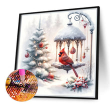 Load image into Gallery viewer, Diamond Painting - Full Round - Cardinal in the blue light (40*40CM)
