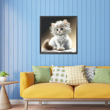 Load image into Gallery viewer, Diamond Painting - Full Square - white cat (30*30CM)
