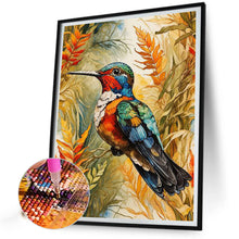 Load image into Gallery viewer, Diamond Painting - Full Square - bird in reeds (35*45CM)
