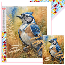 Load image into Gallery viewer, Diamond Painting - Full Square - bird in reeds (35*45CM)
