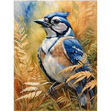 Load image into Gallery viewer, Diamond Painting - Full Square - bird in reeds (35*45CM)
