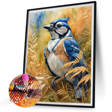 Load image into Gallery viewer, Diamond Painting - Full Square - bird in reeds (35*45CM)
