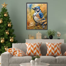 Load image into Gallery viewer, Diamond Painting - Full Square - bird in reeds (35*45CM)
