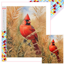 Load image into Gallery viewer, Diamond Painting - Full Square - bird in reeds (35*45CM)
