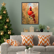Load image into Gallery viewer, Diamond Painting - Full Square - bird in reeds (35*45CM)
