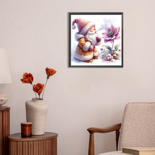 Load image into Gallery viewer, Diamond Painting - Full Round - Goblin and flower (30*30CM)
