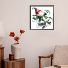 Load image into Gallery viewer, Diamond Painting - Full Round - Goblin lying in the snow (30*30CM)
