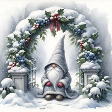 Load image into Gallery viewer, Diamond Painting - Full Round - The goblin is waiting at the door (30*30CM)
