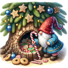 Load image into Gallery viewer, Diamond Painting - Full Round - Goblin prepares cookies (30*30CM)
