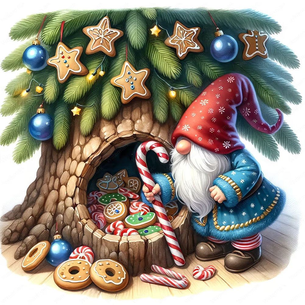 Diamond Painting - Full Round - Goblin prepares cookies (30*30CM)