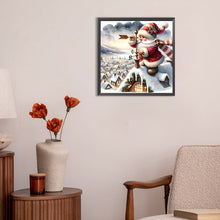 Load image into Gallery viewer, Diamond Painting - Full Round - Goblin looking out from the rooftop (30*30CM)
