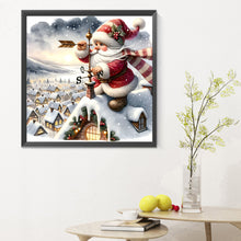 Load image into Gallery viewer, Diamond Painting - Full Round - Goblin looking out from the rooftop (30*30CM)
