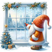 Load image into Gallery viewer, Diamond Painting - Full Round - Goblin and floor-to-ceiling windows (30*30CM)
