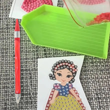 Load image into Gallery viewer, Double-End Manicure Point Drill Pen with Clay Glue Nail Art Tool for Women (Red)
