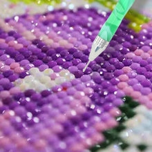 Load image into Gallery viewer, Double-End Manicure Point Drill Pen with Clay Glue Tips Nail Art Tool (Green)
