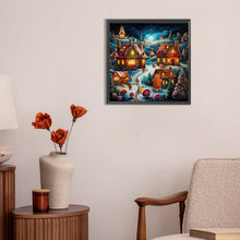 Load image into Gallery viewer, Diamond Painting - Full Round - christmas night (30*30CM)
