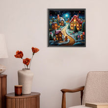 Load image into Gallery viewer, Diamond Painting - Full Round - christmas night (30*30CM)

