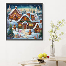 Load image into Gallery viewer, Diamond Painting - Full Round - christmas night (30*30CM)
