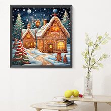 Load image into Gallery viewer, Diamond Painting - Full Round - christmas night (30*30CM)
