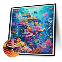 Load image into Gallery viewer, Diamond Painting - Full Round - The underwater world (30*30CM)
