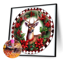 Load image into Gallery viewer, Diamond Painting - Full Round - Garland Reindeer (30*30CM)
