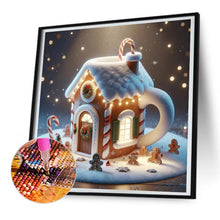 Load image into Gallery viewer, Diamond Painting - Full Round - winter glow cabin (30*30CM)
