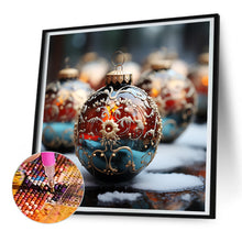 Load image into Gallery viewer, Diamond Painting - Full Round - winter snow scene (30*30CM)
