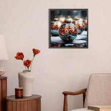 Load image into Gallery viewer, Diamond Painting - Full Round - winter snow scene (30*30CM)
