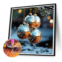 Load image into Gallery viewer, Diamond Painting - Full Round - winter snow scene (30*30CM)

