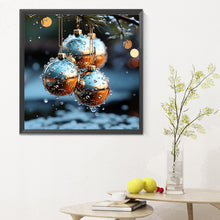 Load image into Gallery viewer, Diamond Painting - Full Round - winter snow scene (30*30CM)
