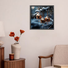 Load image into Gallery viewer, Diamond Painting - Full Round - winter snow scene (30*30CM)
