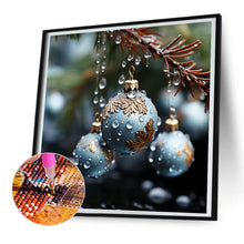 Load image into Gallery viewer, Diamond Painting - Full Round - winter snow scene (30*30CM)
