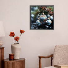 Load image into Gallery viewer, Diamond Painting - Full Round - winter snow scene (30*30CM)

