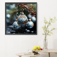 Load image into Gallery viewer, Diamond Painting - Full Round - winter snow scene (30*30CM)
