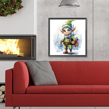 Load image into Gallery viewer, Diamond Painting - Full Round - Christmas Elf (30*30CM)
