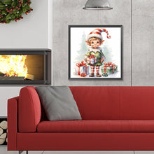 Load image into Gallery viewer, Diamond Painting - Full Round - Christmas Elf (30*30CM)

