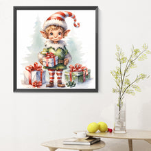Load image into Gallery viewer, Diamond Painting - Full Round - Christmas Elf (30*30CM)
