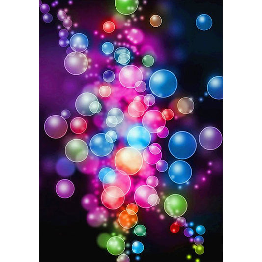 AB Diamond Painting - Full Round - Colorful bubbles (35*50CM)