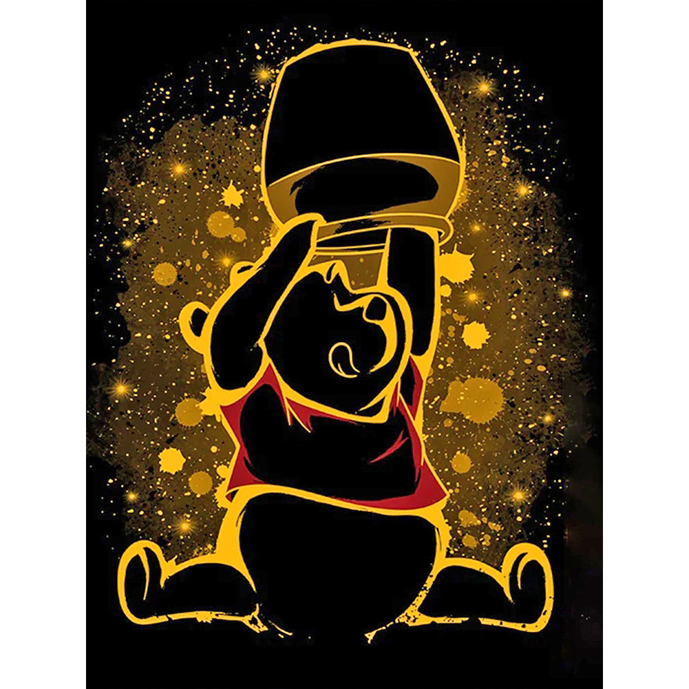 Diamond Painting - Full Round - Winnie the Pooh (30*40CM)