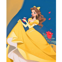 Load image into Gallery viewer, Diamond Painting - Full Round - princess belle (40*50CM)
