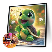 Load image into Gallery viewer, Diamond Painting - Full Round - little turtle (40*40CM)
